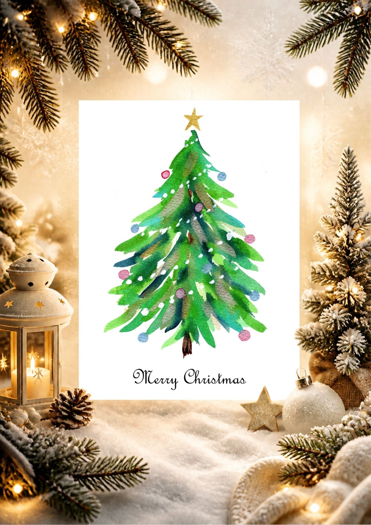 Christmas Tree card