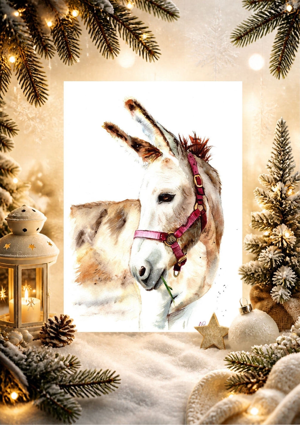 The Quiet Wanderer Christmas card