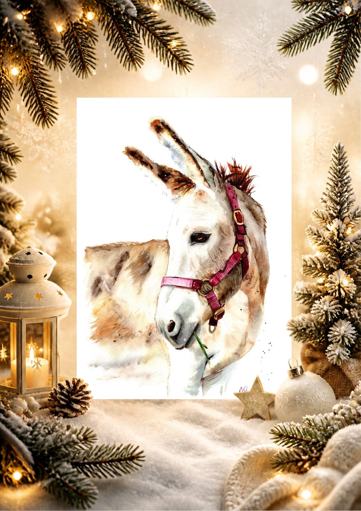 The Quiet Wanderer Christmas card